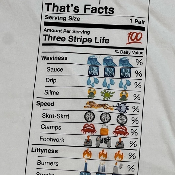 NWT New Old Stock Adidas Size M Mens Parley For the Oceans 3 Stripe Life Shirt - Picture 5 of 7